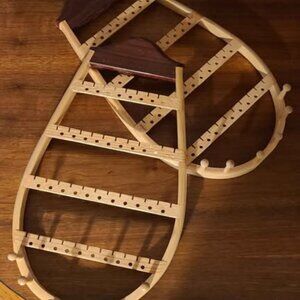 Vintage Bentwood Wall-mount Hanging Jewelry Holders